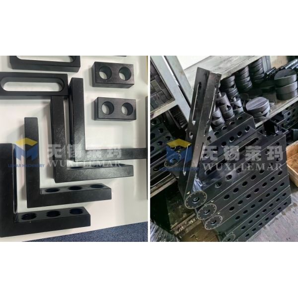 Modular Tooling System Cnc Fixture Clamps 45# Steel Ratchet F Clamp