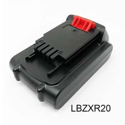Furadeira sem fio recarregável 18 V bateria, bateria Black And Decker Lbxr20