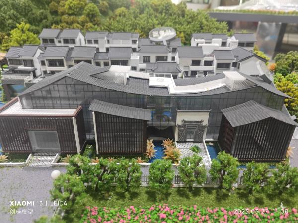 1:450 Jiangnan Water Town Architectural Model Town Chinese Contemporary