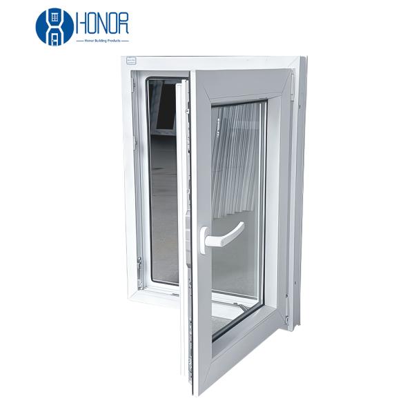 Double Glaze Opening Two Leaf Casement Window