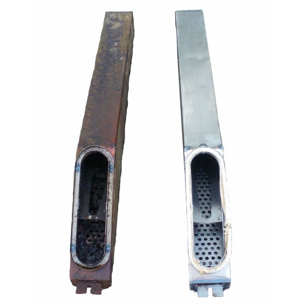 SS316 Steel Pipe Tube Ultrasonic Cleaner 40KHZ For 7-1/2’ LONG Stainless Steel 2” Round Tubes