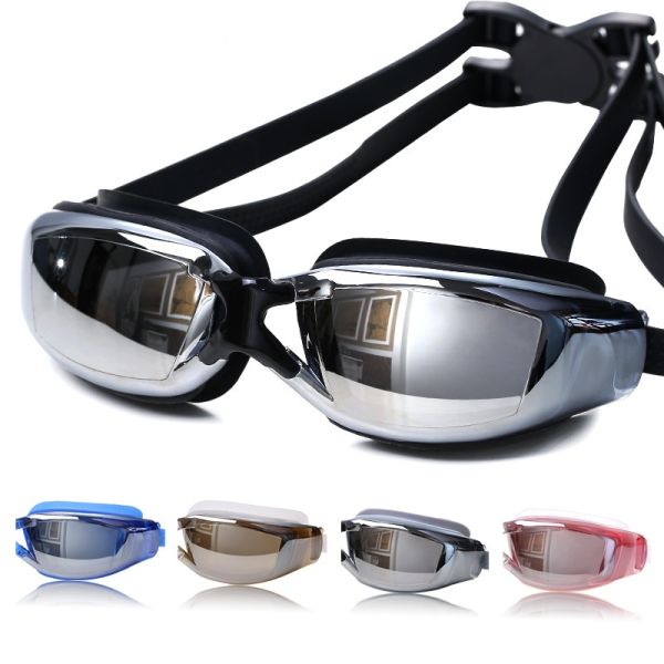 UV Resistance Universal Adult Swimming Goggles For Race And Pool Use