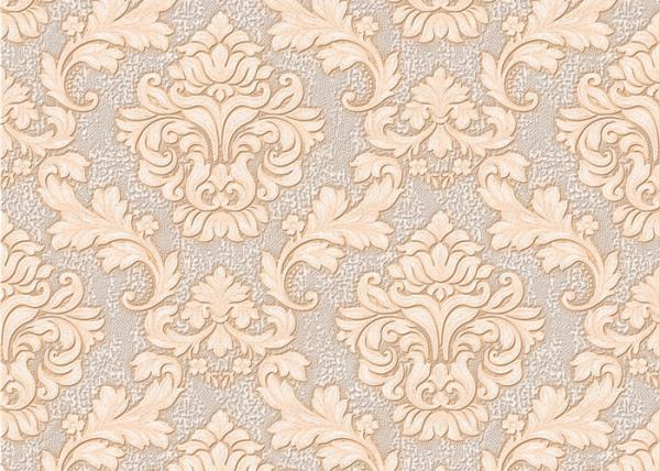 0.53*10m Cheap Price Embossed Floral Wallpaper for Home Decoration , SGS CSA Listed