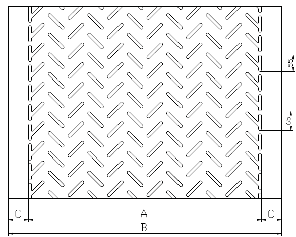 CEMA Fan Shape 300mm Chevron Rubber Conveyor Belt