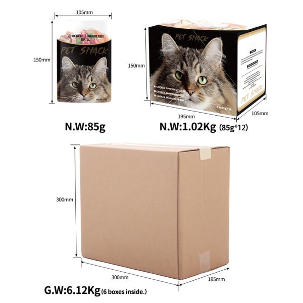 Pet Supplies protein Chicken Breast Freeze Dried Canned Wet Food for Dogs and Cats