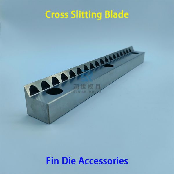 7 mm à grande vitesse de la ligne de presse de la nageoire de la lame à fente croisée pour couper la feuille de cuivre