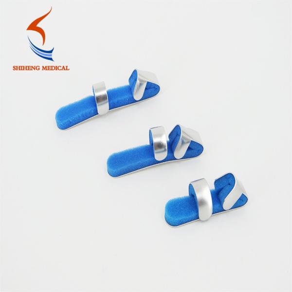 New type aluminium alloy white and blue finger splint  manufacturer