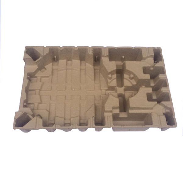 Biodegradable Molded Pulp Shipping Tray Electronic Product Packaging Tray Manufacturer