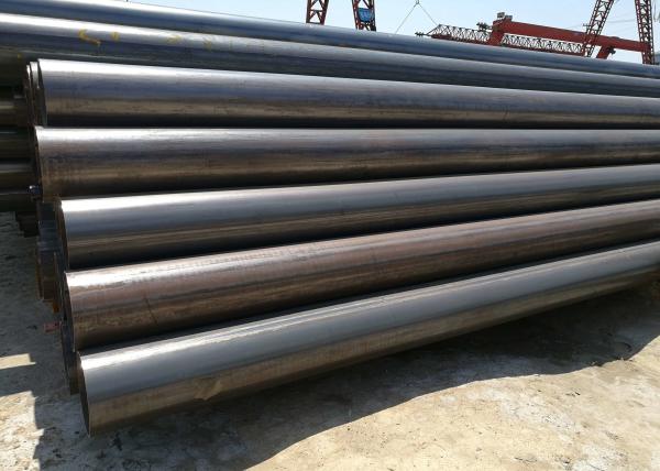 24 Inch GR.A GR.B DIN 30670 ASTM A53 ERW Black Steel Pipe