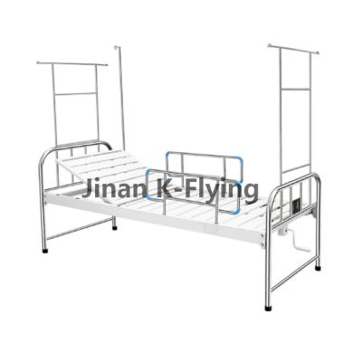Uma cama de hospital de aço inoxidável aluída 200*90*50cm