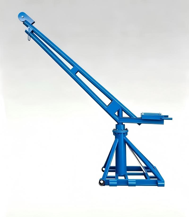Portable Mini Lift Crane 200kg - 1000kg Monkey Lift Crane With 360 Degree Rotation