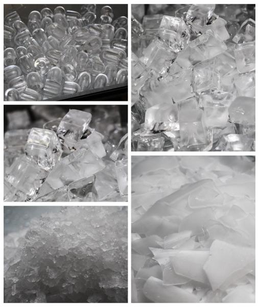 90kg/90D Factory Low Powe Low Noise Automatic Ice Maker Machine With High Efficiency Vertical Ice Tray