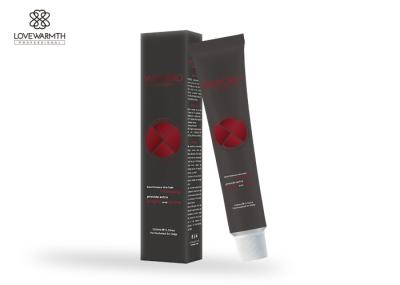 Cor de mogno do material brilhante natural do brilho de Gray Permanent Hair Color Cream