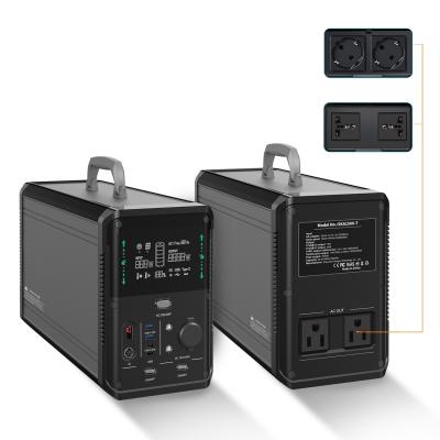1380Wh Battery Lithium LiFePO4 Li Ion Power Station Portable Energy Storage