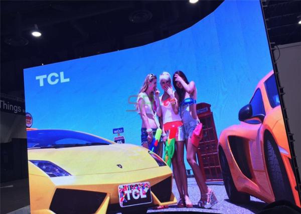 P3.91 Die cast Aluminum advertising led display board / In door commercial led screens