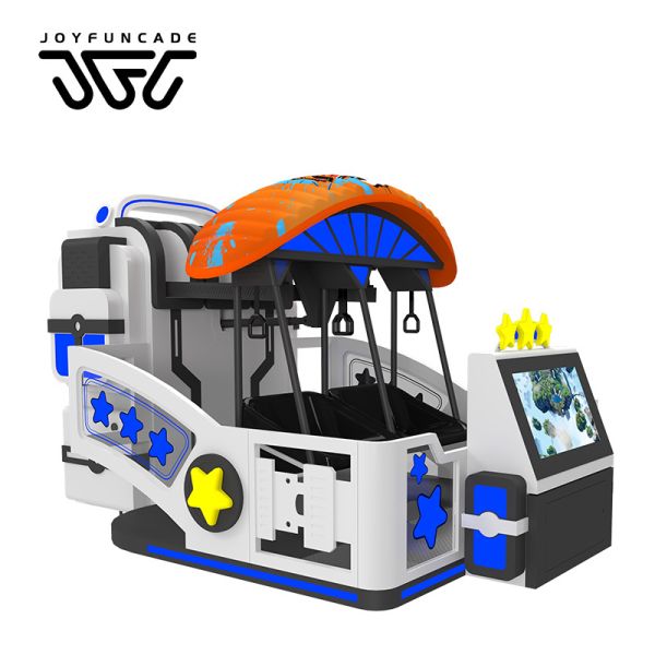 2 Player 9D Immersive VR Skydiving Simulator with 800mm Vertical Drop for Amusement Parks