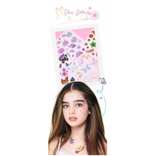 Kids Friendly Custom Temporary Tattoo Sticker Safe For Sensitive Skin OEM