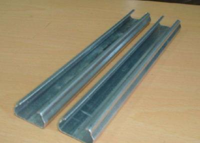 Anti Rust Greenhouse Accessories Fixing Film Profile Lock Channel With Spring Wire
