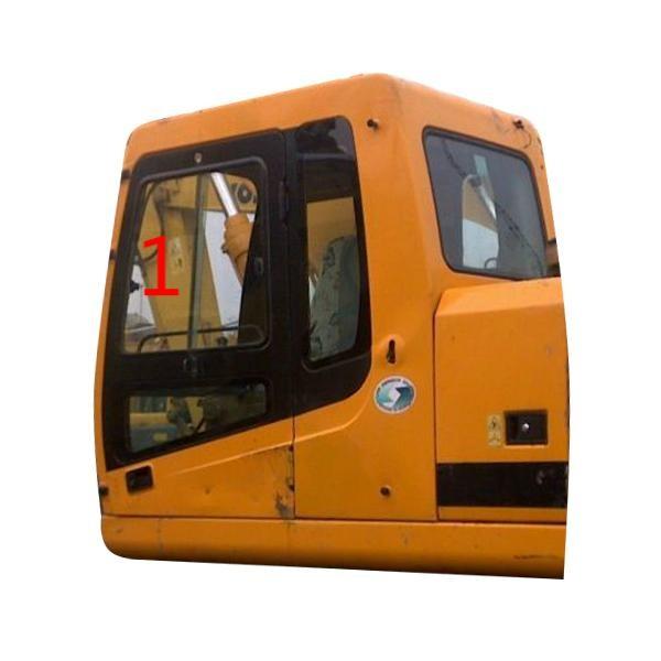 R225-7LC R140-7LC Windshield Tempered Glass HYUNDAI Excavator Left Side Position Slant NO.1