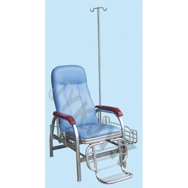 Fauteuils de mobilier hospitalier réglables pour perfusion intraveineuse, chaise médicale ODM