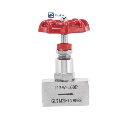 High Pressure 1/2 DN15 J13W-160P Forged Stainless Steel 304 316 316L Needle Valve