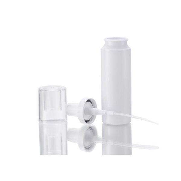 White Color Cosmetic Plastic Packaging Bottles With Sprayer Pump