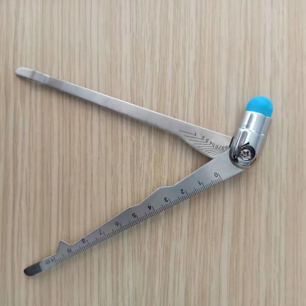 Молоток выстукивания медицинской диагностической аппаратуры нержавеющей стали рефлекторный с масштабами