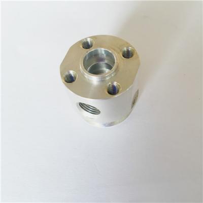 Anodize claramente o CNC que faz à máquina precioso alto das peças do processo com furos