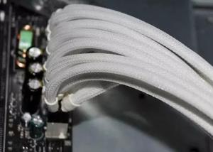 Résistance à l'abrasion extrême gainante tressée électrique expansible de taille
