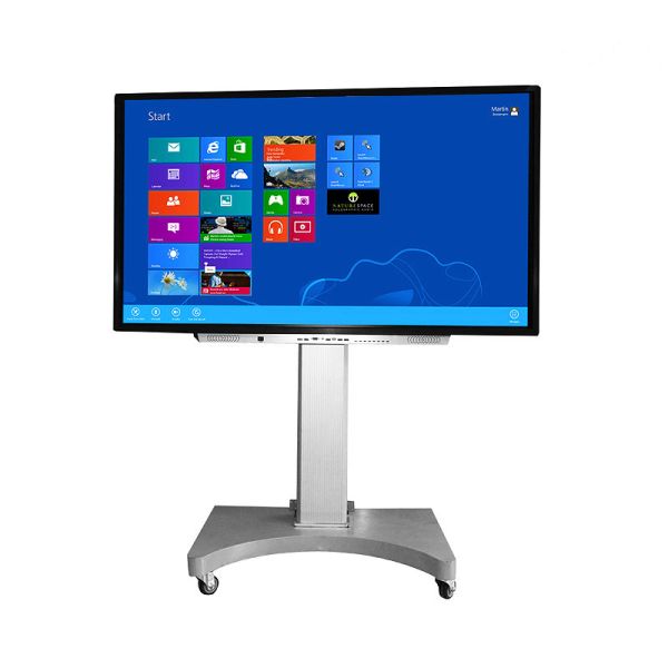 Digital Touch Screen Advertising Kiosk , Floor Standing Touch Screen Kiosk