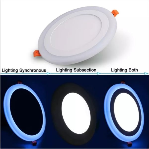 Recessed Mounted LED Ceiling Panel Lights Slim Round BIS Approval