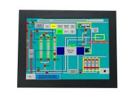 Processador central I3 12 definição industrial do tela táctil 1024*768 do PC do painel de toque da polegada