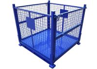 Recipiente dobrável de Mesh Cage Stackable Stillages Storage da pálete