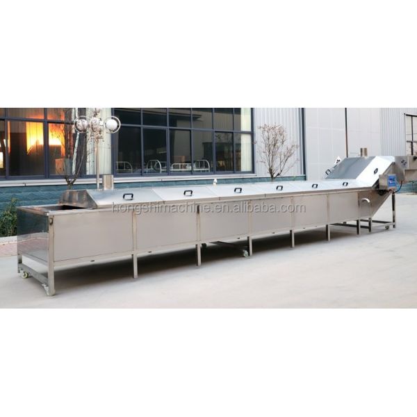 Water Bath Vacuum Plastic Packing Bag Pasteurizer  Machine/Canned Food Tunnel Pasteurization Machine