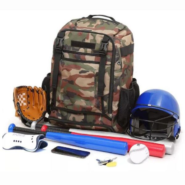 Тренируя бейсбол тенниса футбола изготовленные на заказ спорт кладет рюкзак в мешки с отсеком ботинка