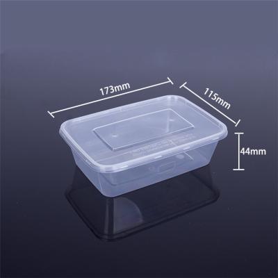 Bandeja plástica descartável biodegradável da refeição 650ml do bloco de Europ