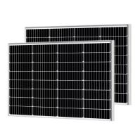 Module photovoltaïque solaire en verre monocristallin de 60w