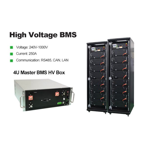 Система управления высоковольтными батареями Литий BMS 120S384V 50A Центр Tap BMS Для UPS Система LFP