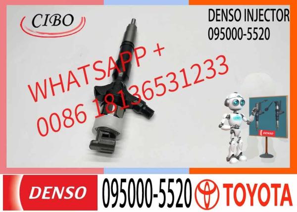 Car Part Fuel Injector For Toyota Hilux Spare Parts OEM 095000-5520 23670-0L010 With Engine Isbe Diesel Injector Injecti