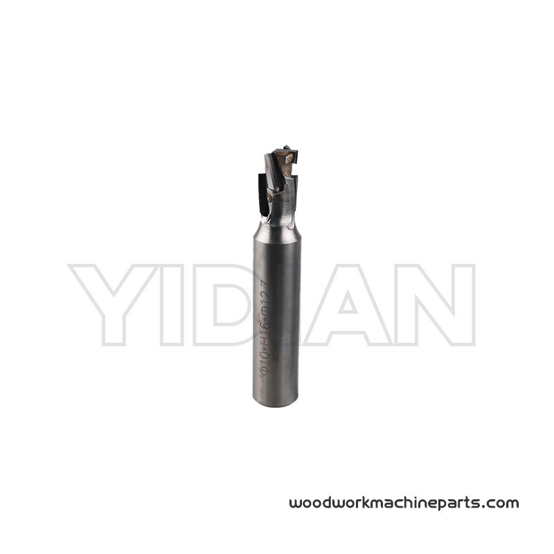 PCD Diamond Spiral Router Bit with 10 mm Cutting Diameter 16 mm Cutting Height and 12.7 mm Shank Diameter for CNC Woodworking