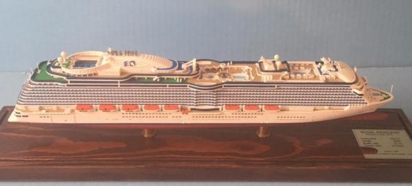 Royal Princess Cruise Ship Models ,  Composite Paint Wooden Boat Models