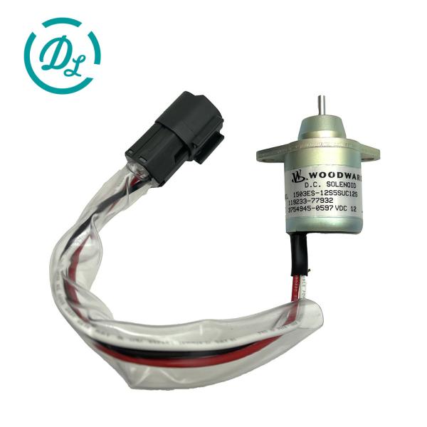 Électrovanne d'arrêt de carburant 12VDC 119233-77932 pour moteur 4TNV88