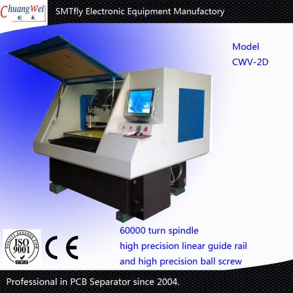 Two Working Station CNC Drilling And Milling Machine V-Cut PCB Separator