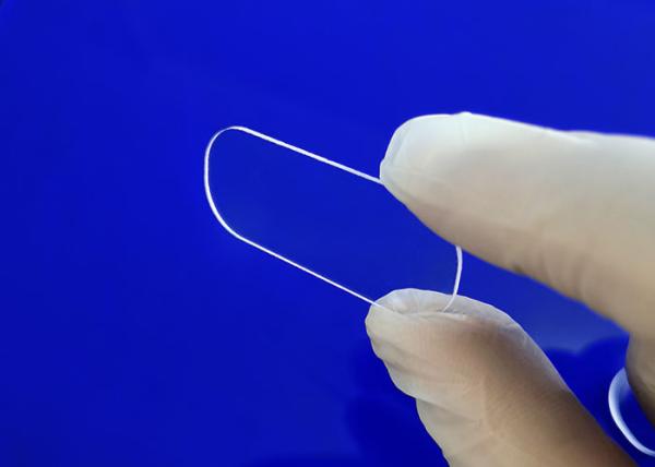 Clear High Temperature Resistance Glass Plates JGS1 Fused Silica Quartz Disc