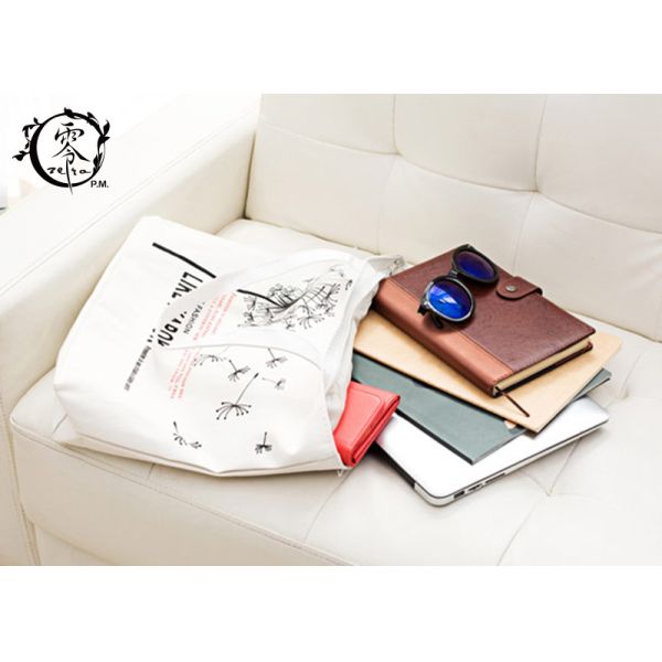 Multiple Designs Lady Canvas Recycle Grocery Bags Cartoon Pattern Girls Shoulder Bags Handbags