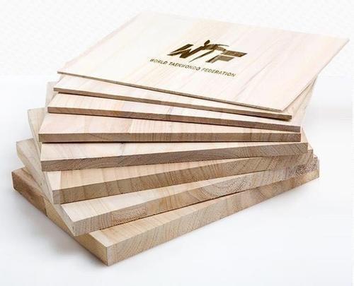 Custom Logo Taekwondo Wood Board For Breaking Board In Sport Equipment