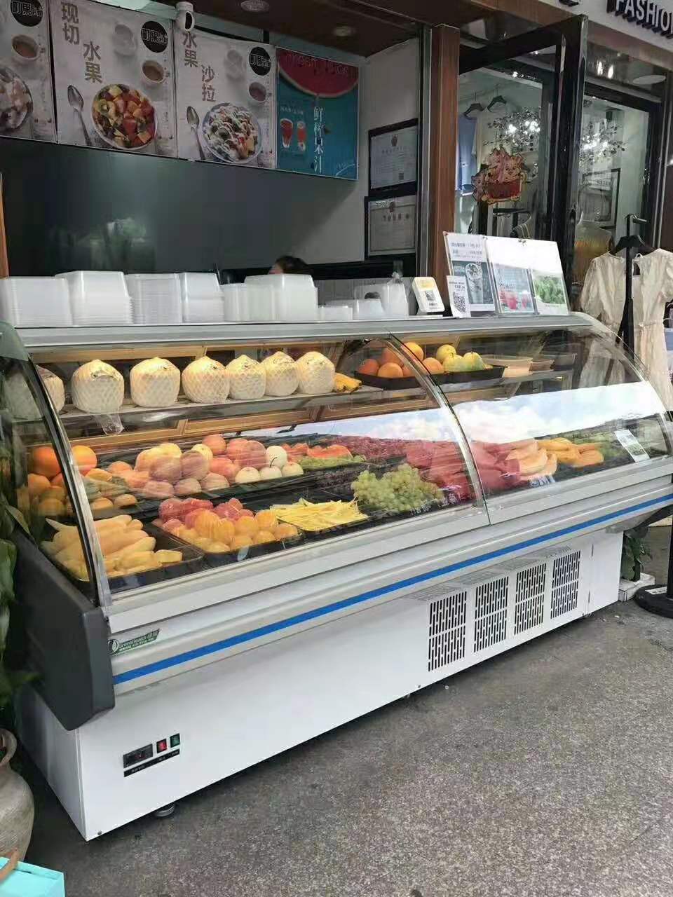 охладитель ККК РОХС дисплея холодильника/мяса дисплея гастронома ресторана 600В
