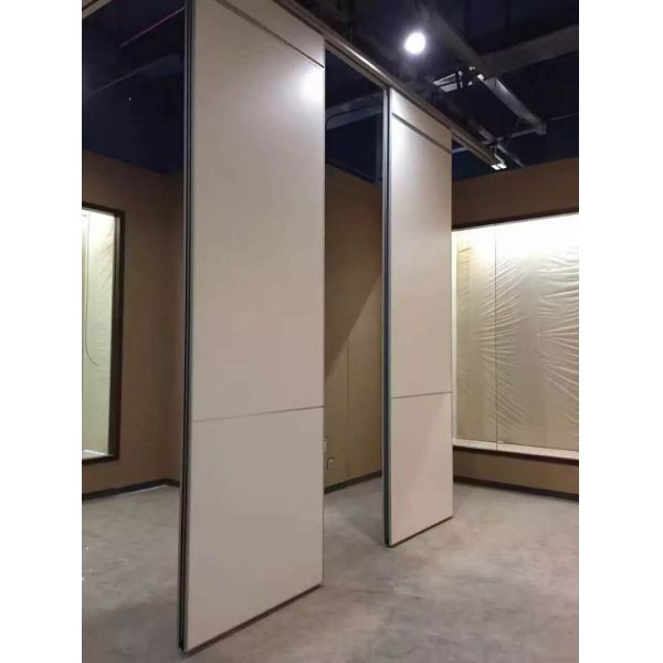 Melamine Surface Wooden Room Dividers For Hotel / Acoustic Soundproofing Panels