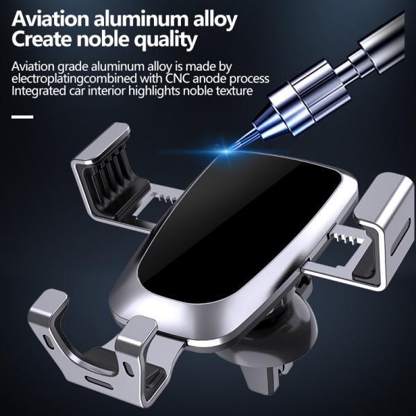 OEM Universal Air Vent Mobile Phone Holder / Adjustable Car Cell Phone Holder