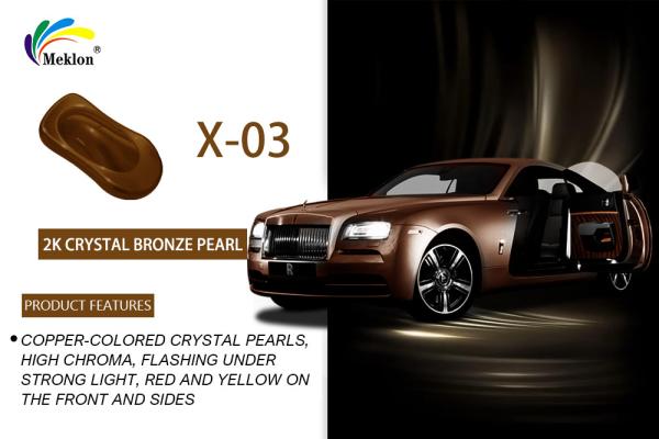 Factory Direct Sales Bronze Car Pearl Paint Mildewproof Practical Acid Resistant